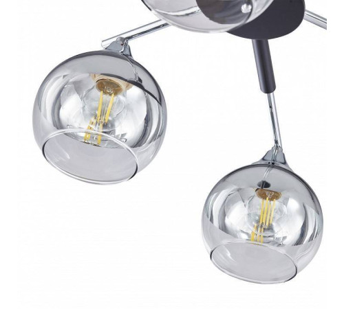 Люстра на штанге Arte Milano Napoli 339354/8 CR+BK