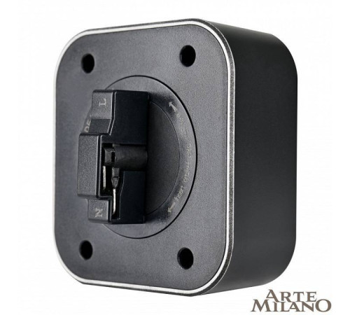 Накладной светильник Arte Milano Am-track-sockets 380022TLS/LWS Black