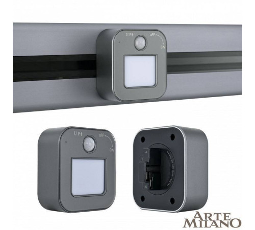 Накладной светильник Arte Milano Am-track-sockets 380022TLS/LWS Grey