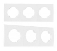 Рамка на 3 поста Arte Milano am-502.04 502.04-3.white