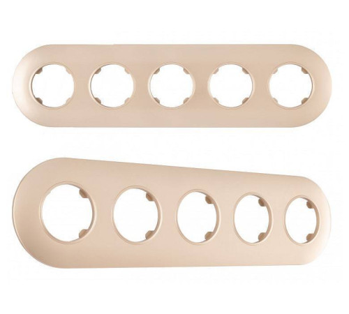 Рамка на 5 постов Arte Milano am-502.08 502.08-5.shampan