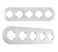 Рамка на 5 постов Arte Milano am-502.08 502.08-5.silver