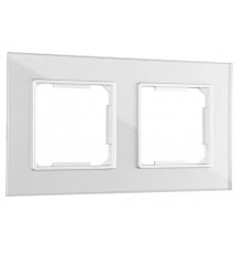 Рамка на 2 поста Arte Milano am-503.02 503.02-2.silver