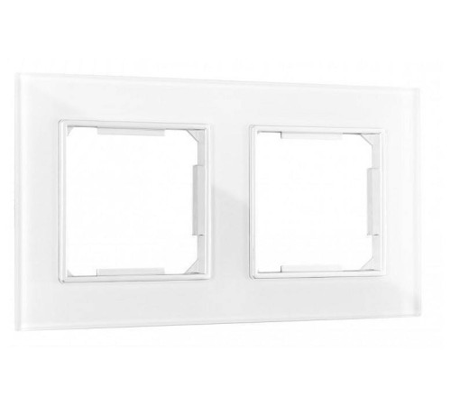 Рамка на 2 поста Arte Milano am-503.02 503.02-2.white