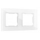Рамка на 2 поста Arte Milano am-503.02 503.02-2.white