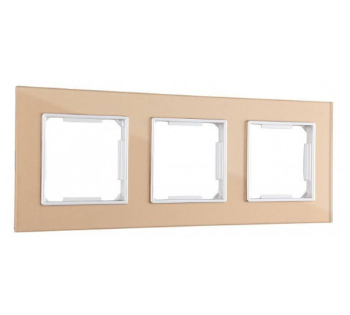 Рамка на 3 поста Arte Milano am-503.02 503.02-3.shampan