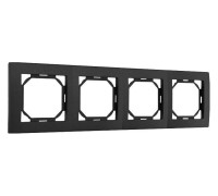 Рамка на 4 поста Arte Milano am-503.06 503.06-4.black