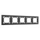 Рамка на 5 постов Arte Milano am-503.06 503.06-5.black
