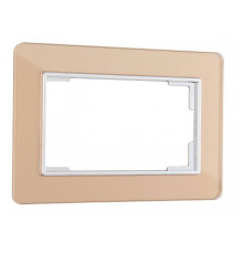 Рамка для двойной розетки Arte Milano am-503.14 503.14-double.shampan