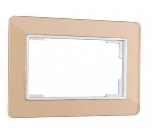 Рамка для двойной розетки Arte Milano am-503.14 503.14-double.shampan