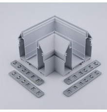 Соединитель угловой L-образный для треков встраиваемых Aployt Magnetic track 220 APL.0284.10.04