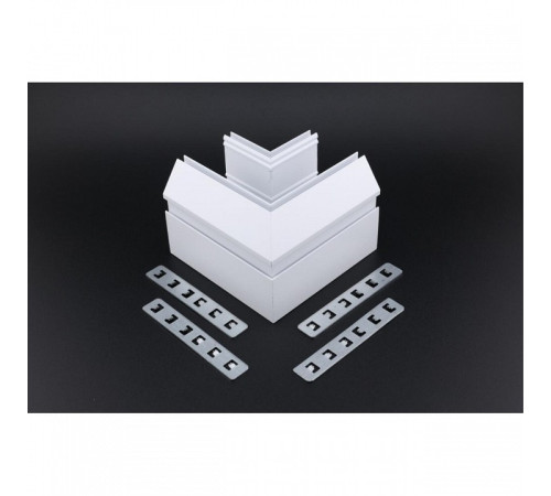 Соединитель угловой L-образный для треков встраиваемых Aployt Magnetic track 220 APL.0284.10.04