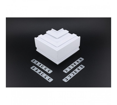 Соединитель угловой L-образный для треков встраиваемых Aployt Magnetic track 220 APL.0284.10.04