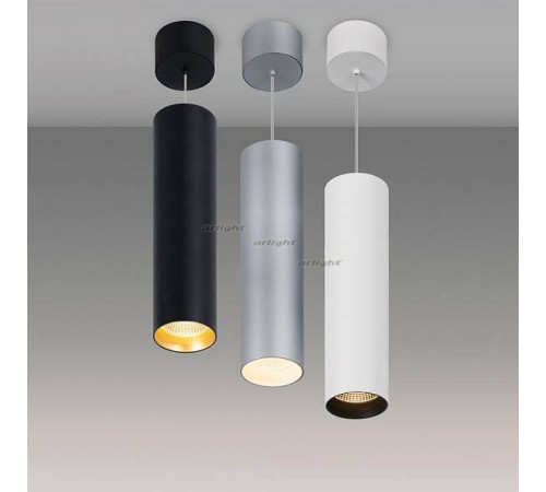 Подвесной светильник Arlight SP-POLO-HANG-LONG300-R85-15W Warm3000 (WH-WH, 40 deg) 027414