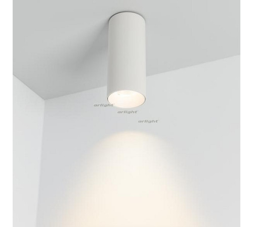 Накладной светильник Arlight SP-POLO-SURFACE-R65-8W Warm3000 (WH-WH, 40 deg) 027510