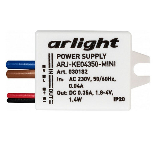Блок питания с проводом Arlight ARJ 030182