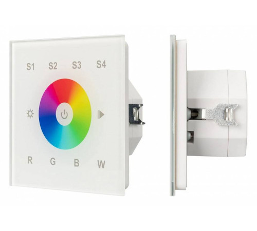 Панель-регулятора цвета RGBW сенсорный встраиваемый Arlight INTELLIGENT 037200