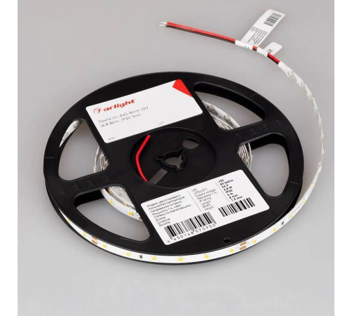 Лента светодиодная Arlight A60 24V 8mm 4.8 W/m 042280