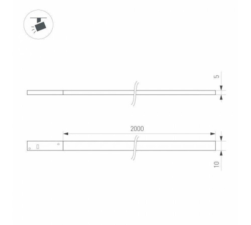 Встраиваемый светильник гибкий Arlight MAG-MICROCOSM 043250