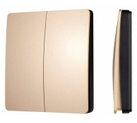 Выключатель беспроводной двухклавишный Arlight INTELLIGENT 043313