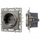 Розетка с заземлением, без рамки Arlight SCT 043741