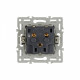 Розетка с заземлением, без рамки Arlight SCT 043741