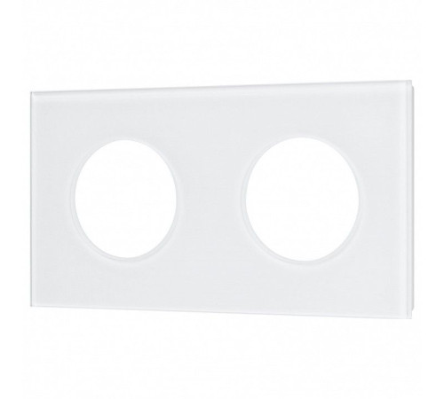 Рамка на 2 поста Arlight GLARE 043835