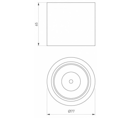 Накладной светильник Arlight DICE 046625