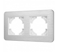 Рамка на 2 поста Arlight AKIRY 049724