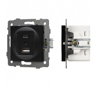 Механизм розетки 2хUSB type A и C Arlight SCT 049838