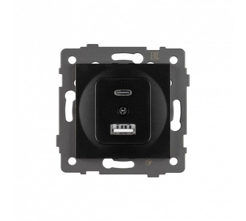 Механизм розетки 2хUSB type A и C Arlight SCT 049838