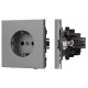 Розетка с заземлением, без рамки Arlight SCT-TENDO 054080