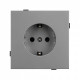 Розетка с заземлением, без рамки Arlight SCT-TENDO 054080