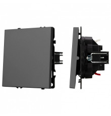 Выключатель проходной одноклавишный без рамки Arlight SWT 054248