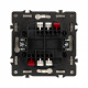Выключатель проходной двухклавишный без рамки Arlight SWT 054256