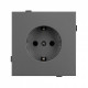 Розетка с заземлением, без рамки Arlight SCT-TENDO 054640