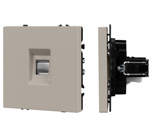 Розетка Ethernet RJ-45 и со шторками, без рамки Arlight SCT-NOBE 059438