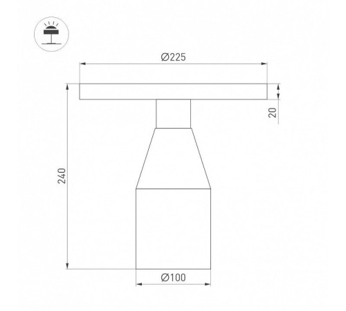 Настольная лампа декоративная Arlight CROOD 061732