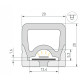 Профиль накладной гибкий Arlight WPH-FLEX 062404