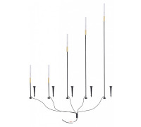 Наземный низкий светильник Arte Lamp MUSTER A1083PA-5BK