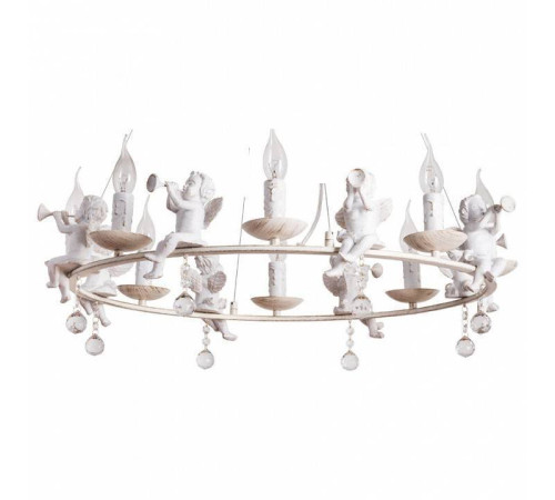 Подвесная люстра Arte Lamp Amur 8 ламп A1133SP-8WG