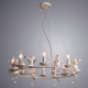 Подвесная люстра Arte Lamp Amur 8 ламп A1133SP-8WG