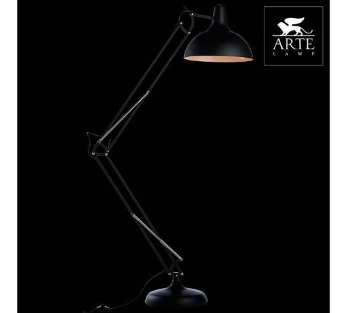 Торшер Arte Lamp Goliath A2487PN-1BK