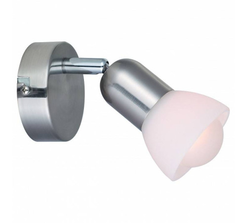 Спот Arte Lamp Falena 1 лампа матовое серебро A3115AP-1SS