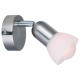 Спот Arte Lamp Falena 1 лампа матовое серебро A3115AP-1SS