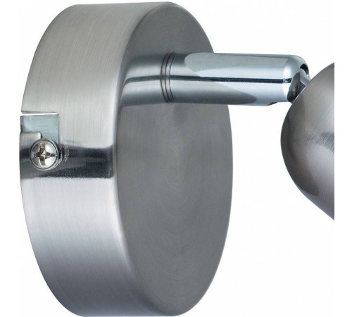 Спот Arte Lamp Falena 1 лампа матовое серебро A3115AP-1SS