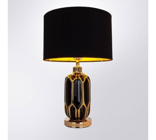 Настольная лампа декоративная Arte Lamp Revati A4016LT-1BK