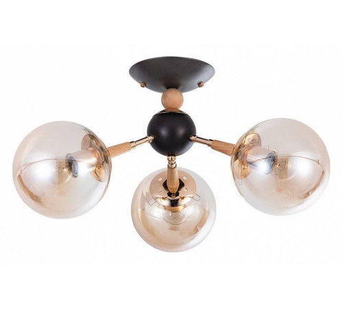 Люстра на штанге Arte Lamp Boston 3 лампы A4485PL-3BK