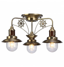 Потолочная люстра Arte Lamp Sailor 3 лампы A4524PL-3AB