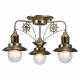 Потолочная люстра Arte Lamp Sailor 3 лампы A4524PL-3AB
